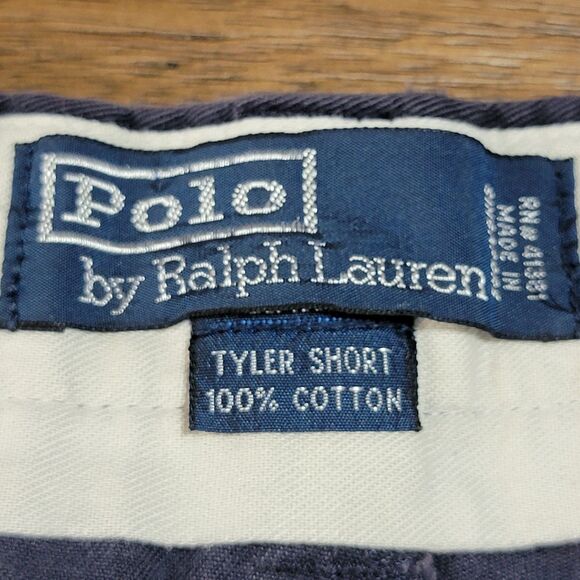 Polo By Ralph Lauren Tyler Shorts Chino Navy - Size 46 - Picture 4 of 6